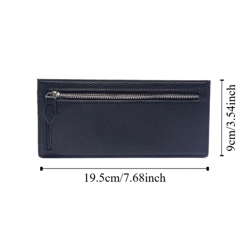 Multi Function Long PU Leather Wallets Multi Card Case Large Capacity Women Clutch Bag Zipper Pouch ID Credit Card Card Holder