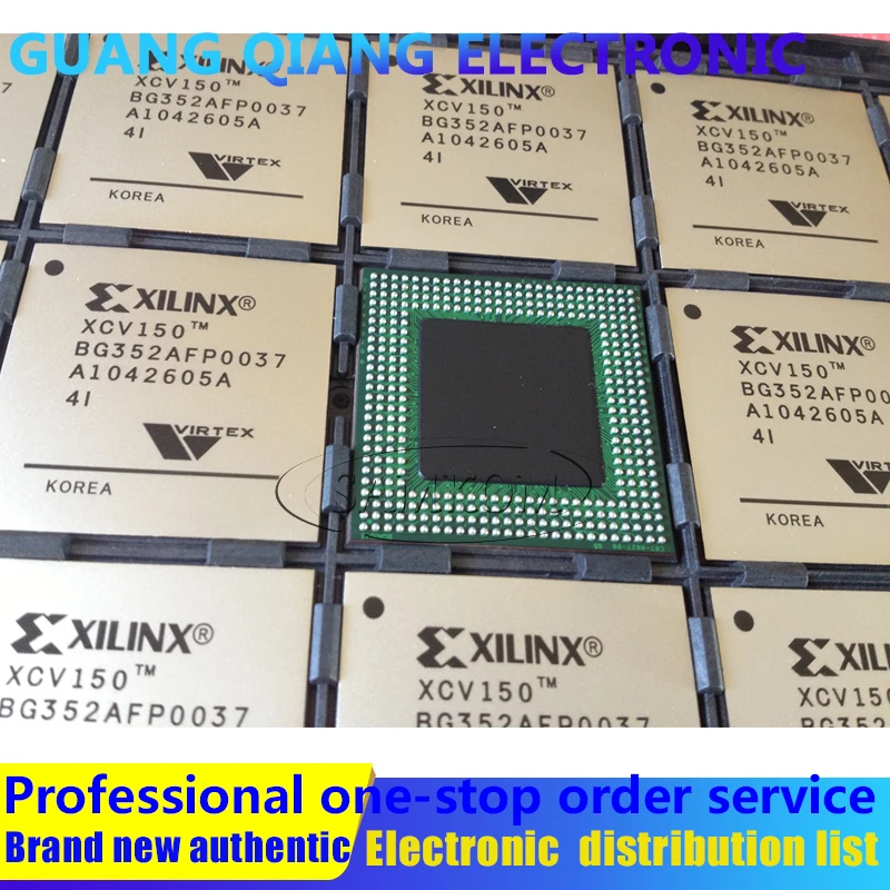 1PCS XCV150-4BG352I IC FPGA 260 I/O 352MBGA