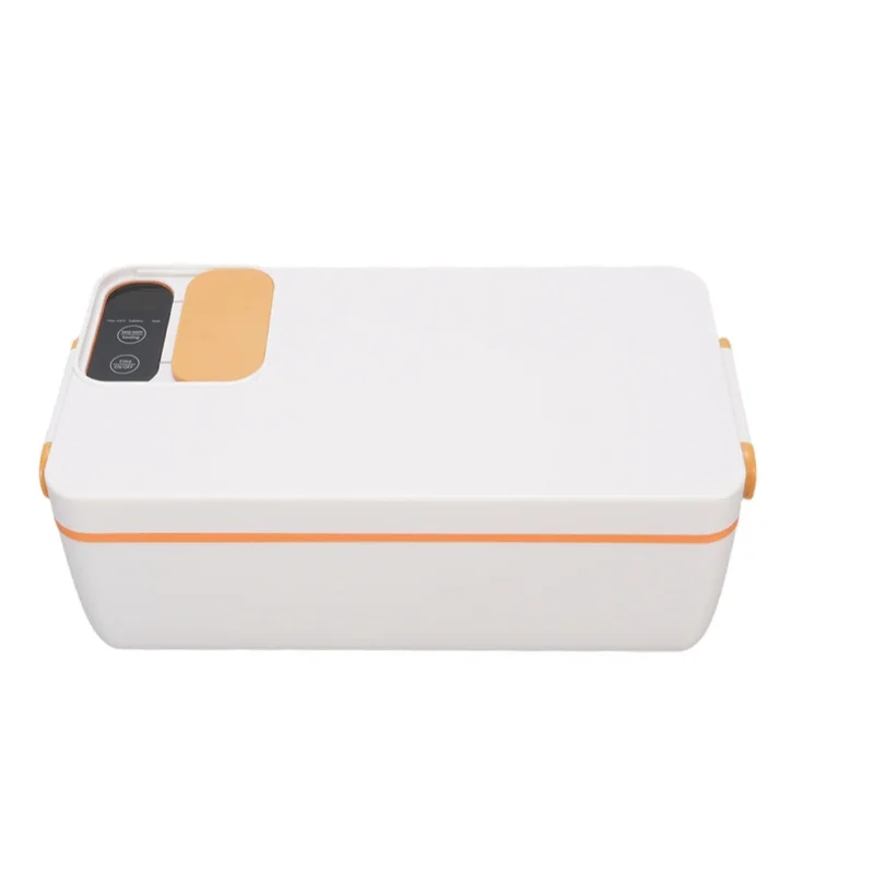 

Беспроводной электрический ланч-бокс 40 Вт с подогревом Ланч-бокс 1л из нержавеющей стали 304 Портативный подогреватель еды с питанием от батареи для путешествий и работы