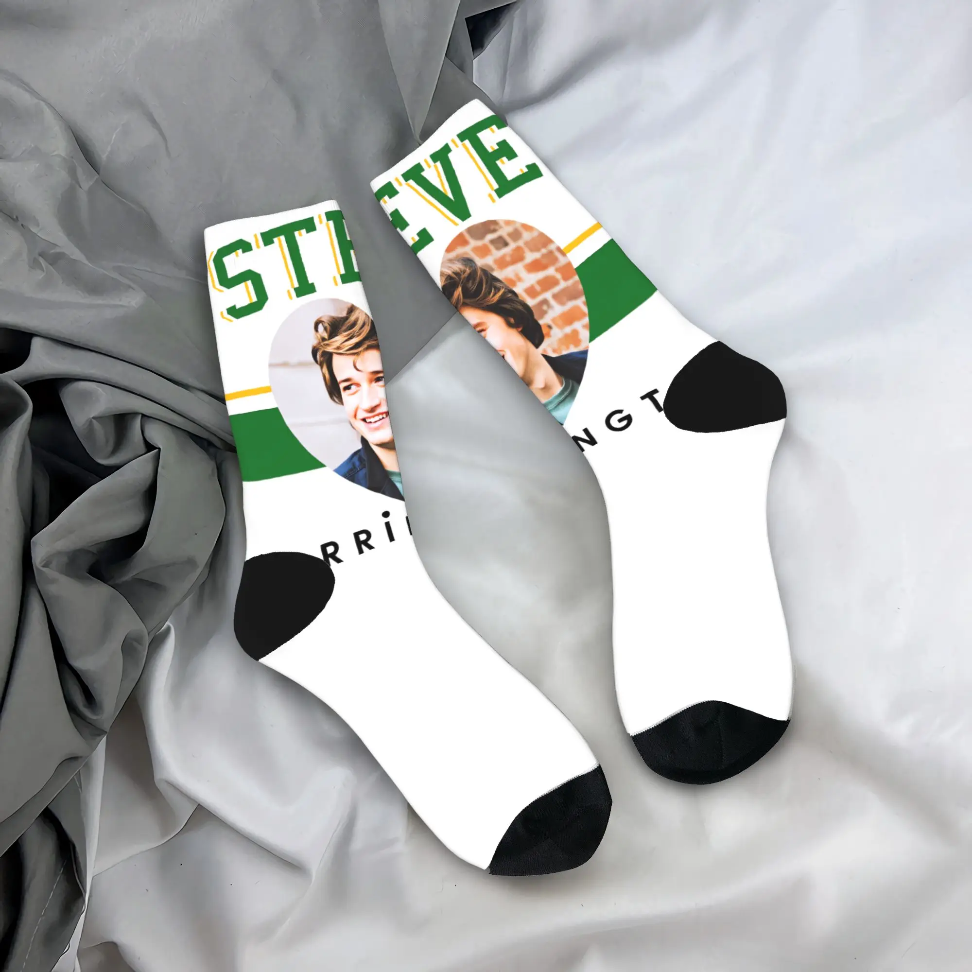 Calcetines Steve Harrington, medias elegantes, calcetines antideslizantes de otoño para hombre, calcetines deportivos al aire libre de diseño suave y transpirable