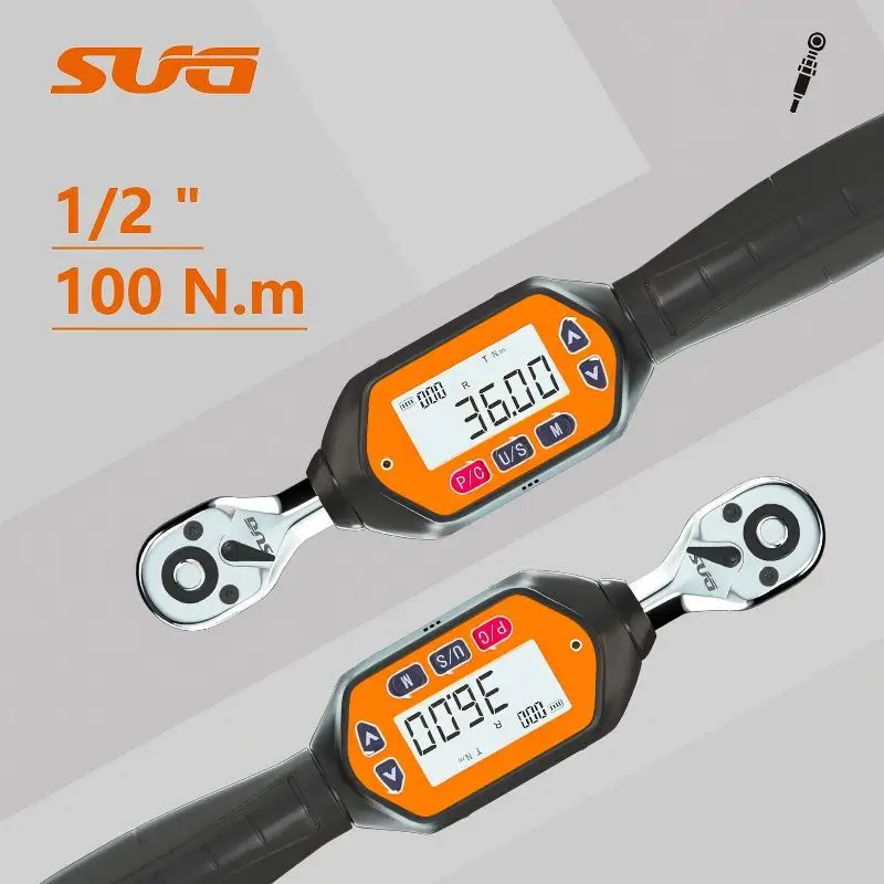 

*'Sug 1/4,3/8,1/2 Color Screen Display And Regular Display Portable Wrench Bidirectional Ratchet Head Mini Digital Torque Wrench
