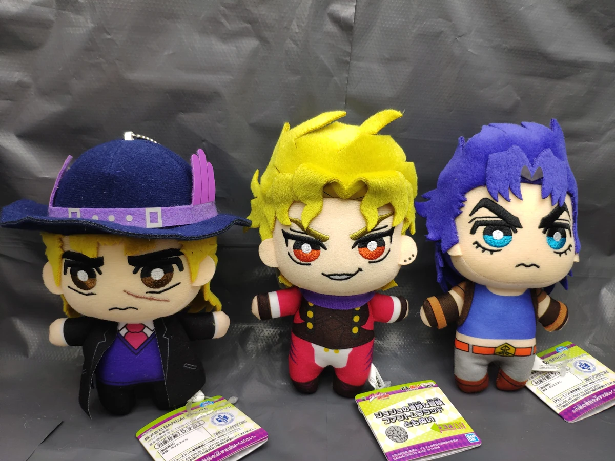 6 Jojos Bizarre Adventure Battle Tendency Plush Tomonui Joseph Caesar Kars plush toy dolls