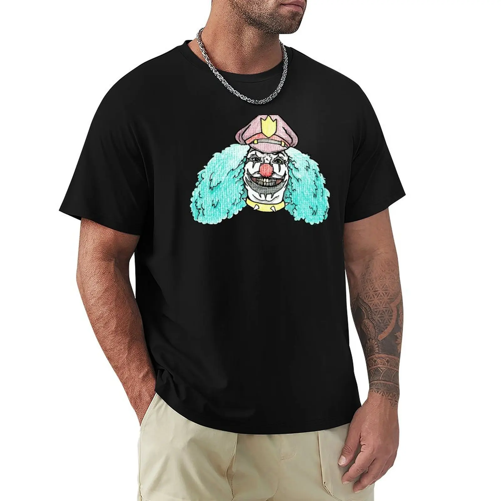 Dr. Rockso, the Rock and Roll Clown! T-Shirt Minimalist Graphic Tee Shirt