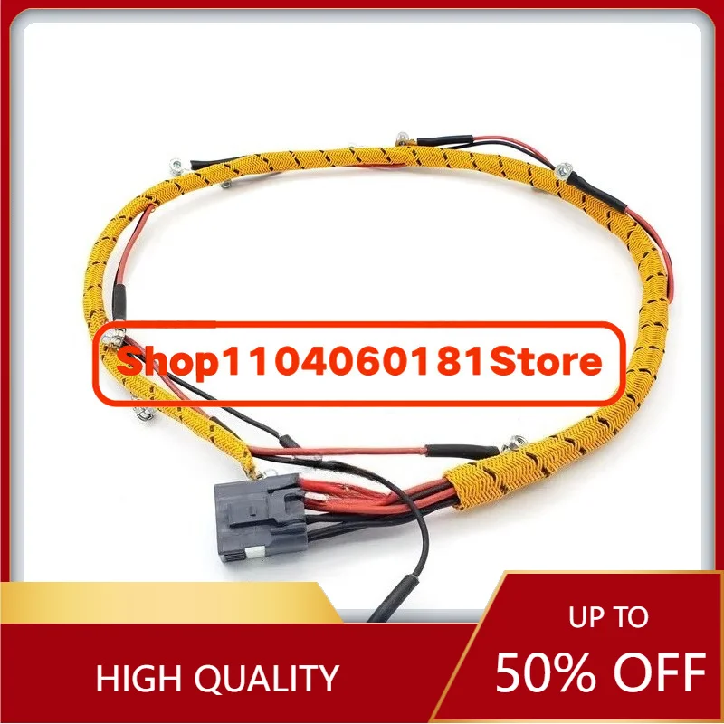 Excavator Parts E320D Injector Wiring Harness C6.4 Injector Wiring Harness 323D Cylinder Wiring Harness 305-4893