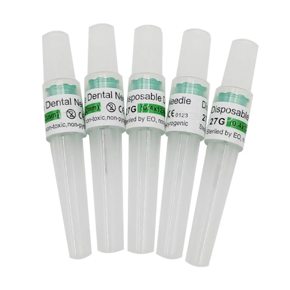 5pcs Dental consumables Disposable Dental Needles in Perforated 30G(0.3x16/21/32mm)/27G(0.4x12/25/35mm)