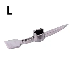 Mini Stainless Steel Pickaxe Without Handle Gardening Garden Soil Plowing Tool Portable Mountaineering Pickaxe