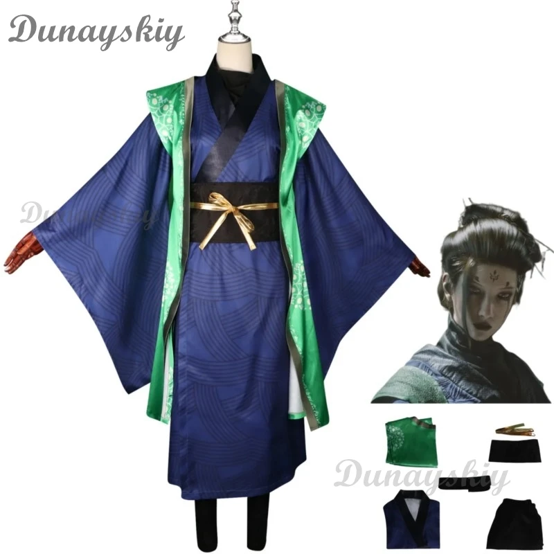 

2024 New Game Black Myth: Wukong Spider Cosplay Costume Chinese Style Hanfu Cloak Uniform Woman Halloween Christmas Suit