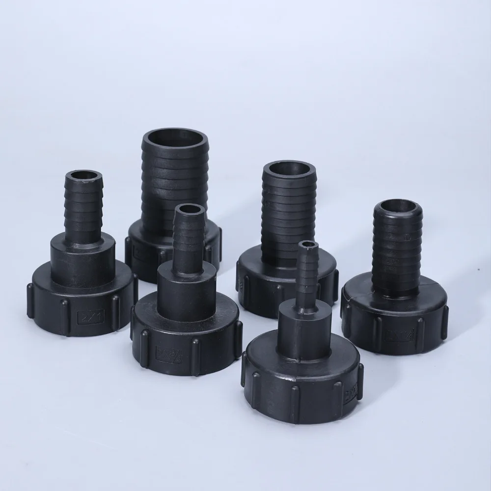 1 Inch Plastic Connector IBC Ton Bucket Fitting 1/2
