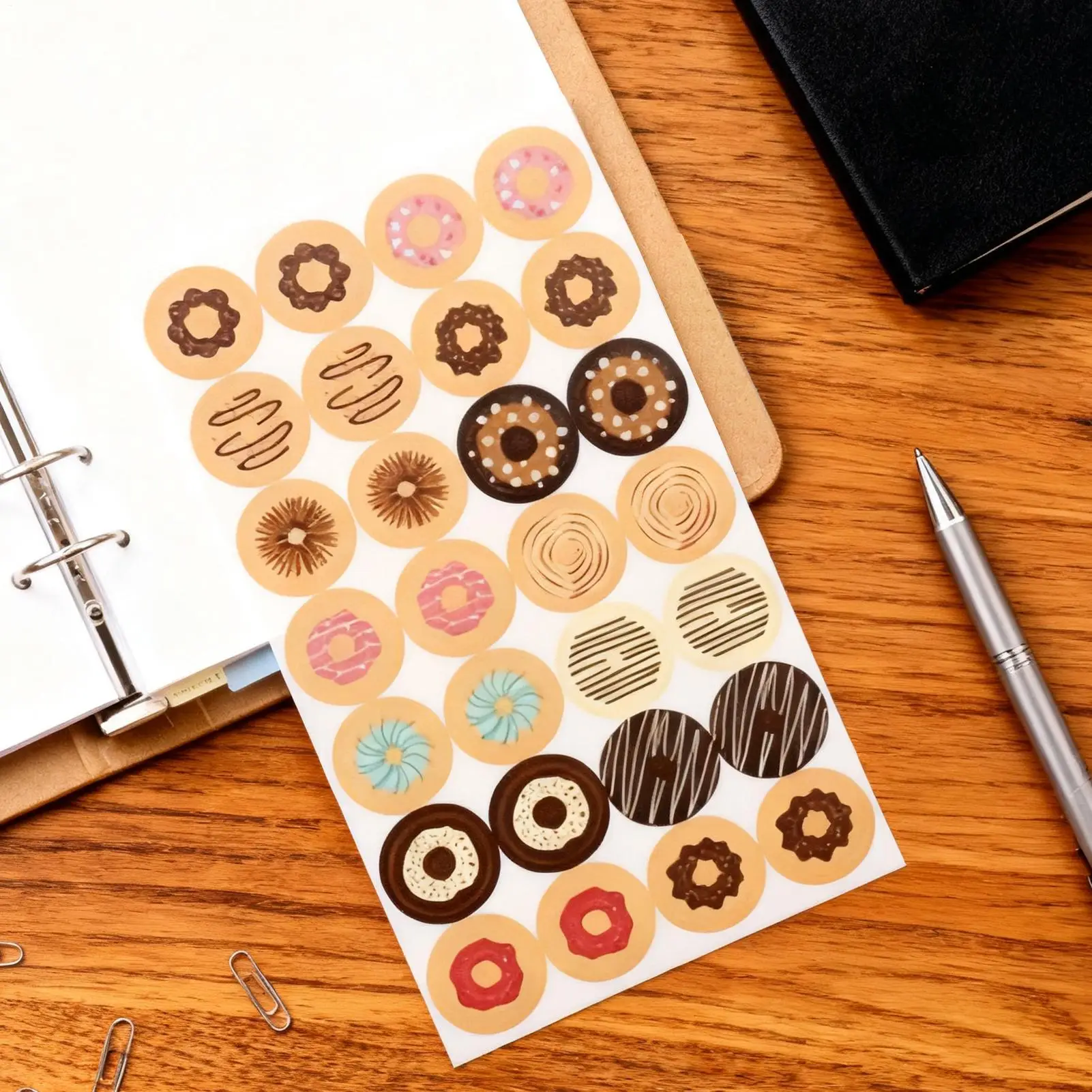 

Binder Stickers Hole Self-adhesive Reinforcers Self-adhesive Hole Protectors For Paper For Drafting Loose Notes Package Book