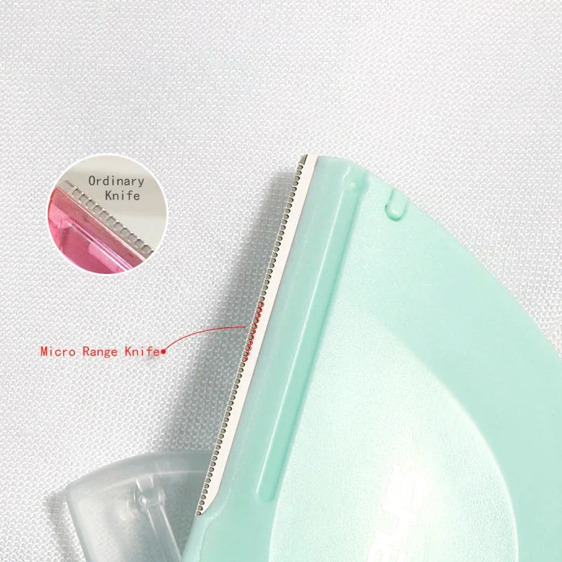 Draagbare Wenkbrauw Trimmer Ruit Wenkbrauw Epilator Scheermes Veilig Shaper Vrouw Ontharing Gereedschap Cosmetische Make-up Accessoires