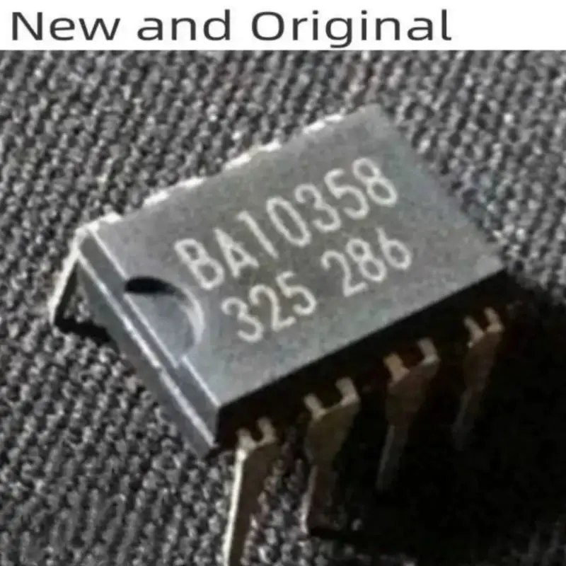 

New and Original Ba10358 Dip8 Dual Ground Sense Operational Amplifier