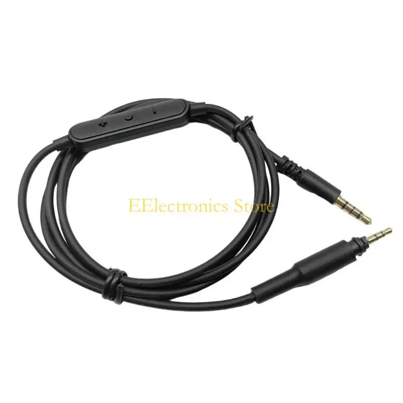 

B03C Прочный кабель для наушников с микрофонами для моделей SRH440A SRH840A Шнур для наушников
