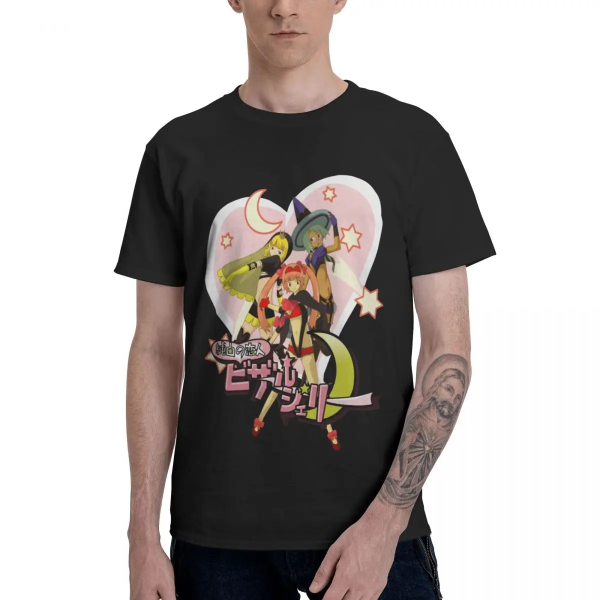 Fashion Bizarre Jelly Logo T Shirts 100% Cotton Crewneck Men T-Shirts Short Sleeve Oversized Gift Tees Clothes Summer