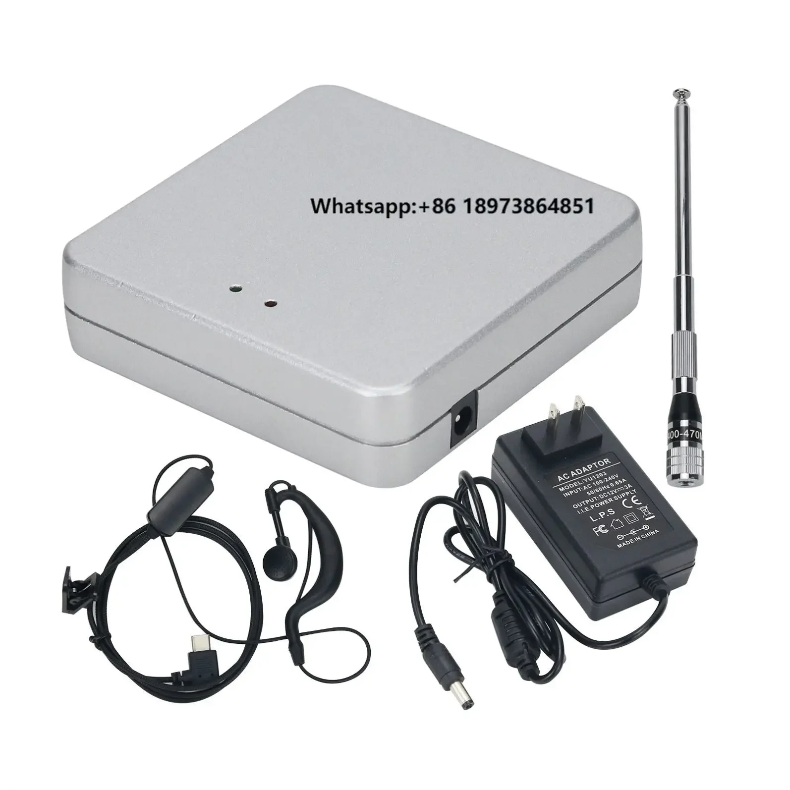 

HamGeek HG605W 5W Mini Walkie Talkie Repeater UHF Repeater 400-470MHz Radio Repeater