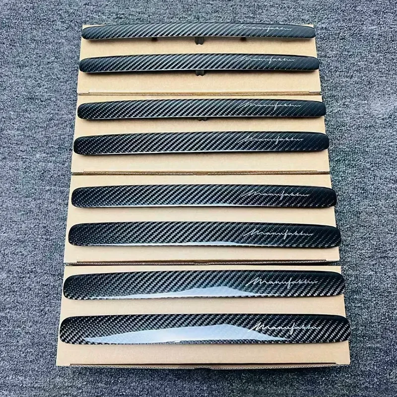

For Mercedes-Benz G Class W464 W465 G63 G350 G500 G550 Real Dry Carbon Fiber Interior Passenger Side Glove Box Handle Trim Strip