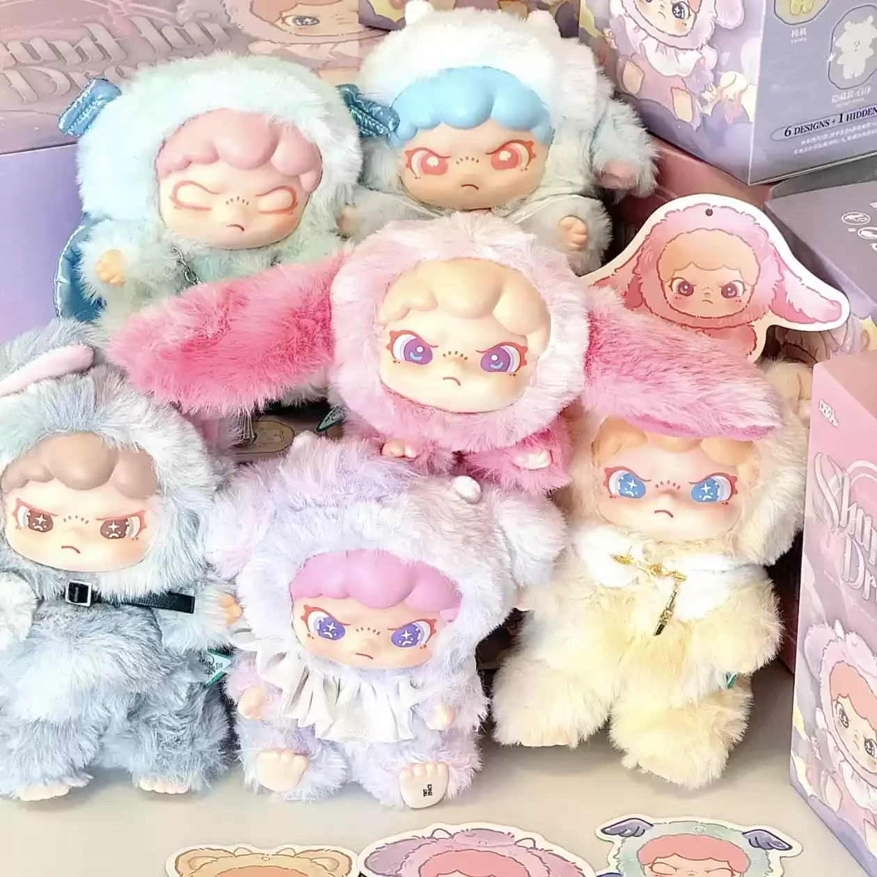 

Dora 2.0 Shanhai Dream Series Blind Box Cute Vinyl Plush Doll Toy Pendant Mystery Gift for Girls Birthday Collectible Trendy