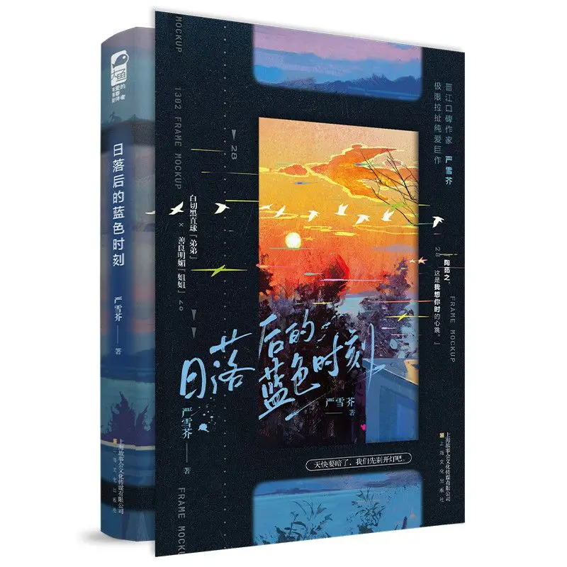 The Blue Hour After Sunset Author: Yan Xuejia Urban Romance Novel Book
