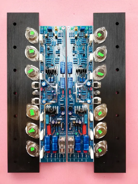 A pair krell KSA50 Class A power amplifier board Gold seal version Plastic version Class A class A and B switching