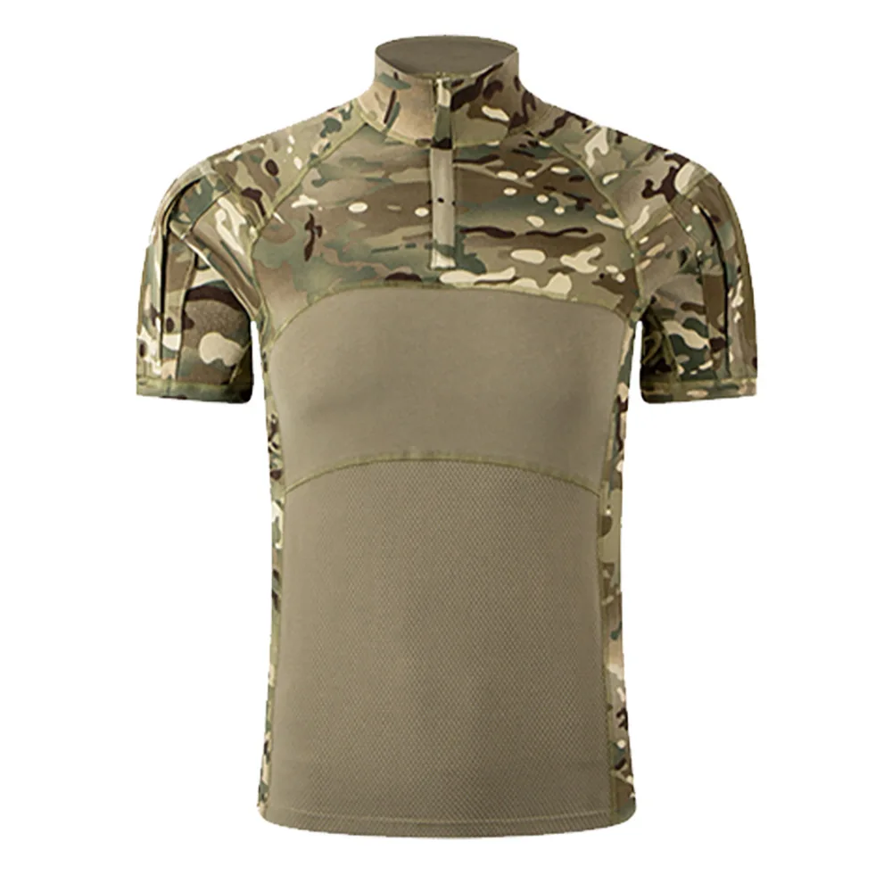 

G4 frog suit top summer short-sleeved camouflage outdoor training frog tactical suit elastic camouflage training suit