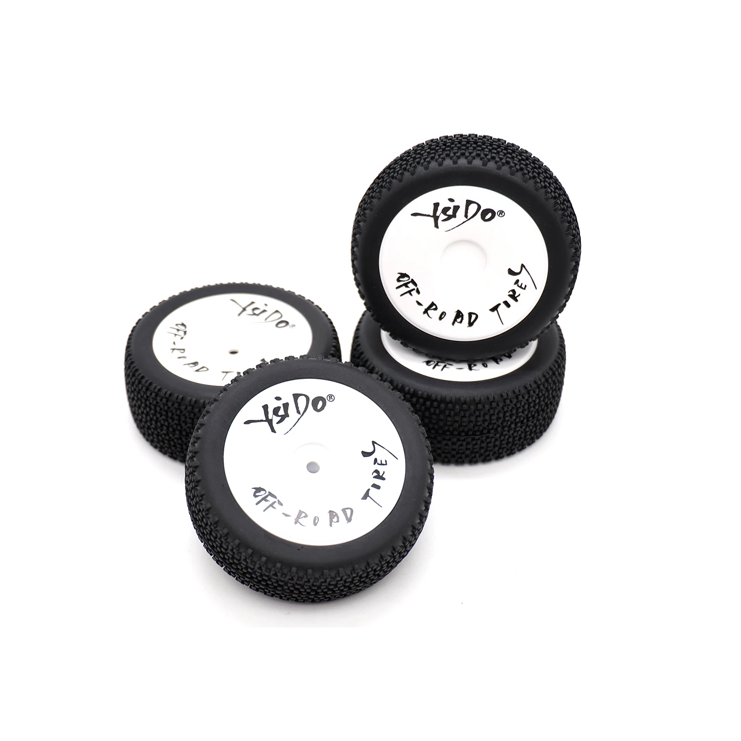 YSIDO Front Rear Tires Wheel Tyre for Wltoys 144001 144010 124016 124017 124010 ZD Racing BX12 1/12 1/14 RC Off-Road Car Parts view 3
