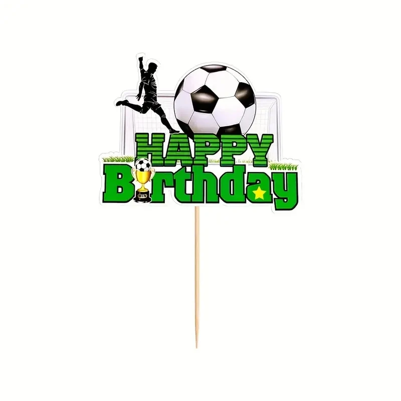 Soccer Cake Topper Soccer Ball Cake Topper Decorations For Theme Party Football Party Supplies Boy Birthday Party Favors