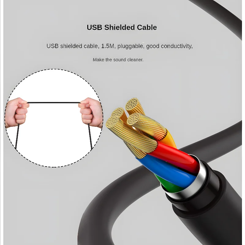 رخيصة RGB 3.5 مللي متر USB تسجيل عدة ميكروفون مع صدمة جبل ترايبود كمبيوتر محمول سطح المكتب السلكية الكمبيوتر الألعاب ميكروفون للهاتف الخليوي الكمبيوتر