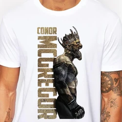 Conor Mcgregor T-Shirt Irish Ireland Fight MMA Boxing King Conor T Shirt New cool fighter graphic summer cloth for boxing lover