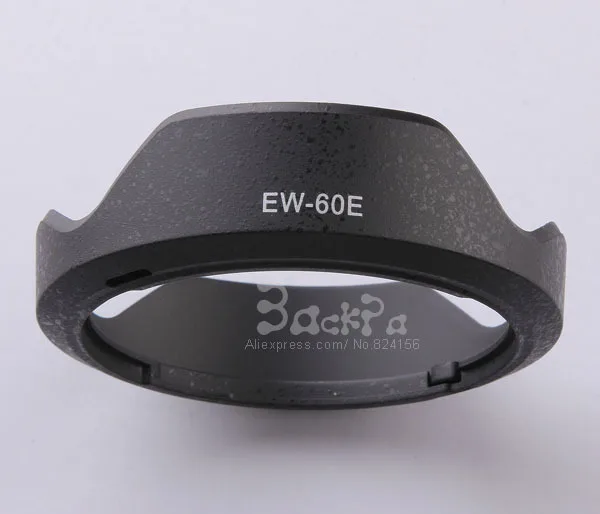 Camera Lens Hood EW-60E Bayonet Fits for Canon EOS M M2 M3 with EF-M 11-22mm f/4-5.6 IS STM 55mm Lens