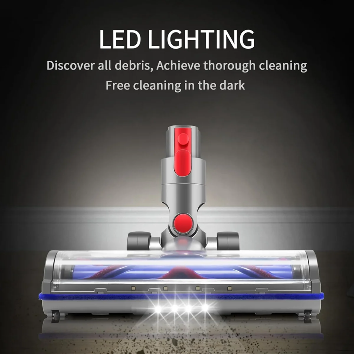 อัพเกรดไดรฟ์ตรงหัวแปรงหัวฉีดสําหรับเครื่องดูดฝุ่น Dyson V10 V11 V8 V7 V15 ชิ้นส่วนทดแทน