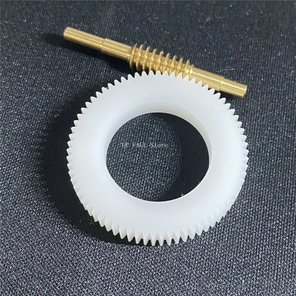 1:71 0,5M 71 Dentes 21,8mm Verme de Cobre Engrenagem de Plástico Modelo de Brinquedo DIY