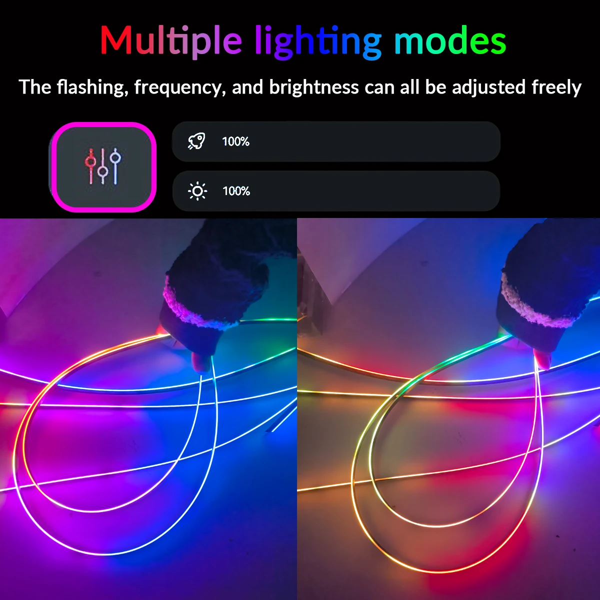 WUMFIRE sfeerverlichting voor - Car Footwell Light Rgb Bluetooth recensie en prijs