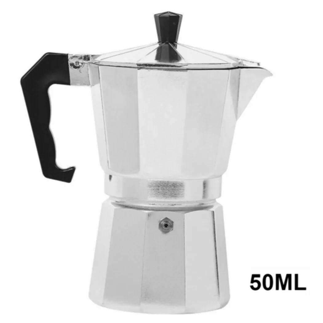 Aluminum for moka Pot Coffee Maker Italian Make The Perfect for espresso Simply for traditional Design High Quality，brand New