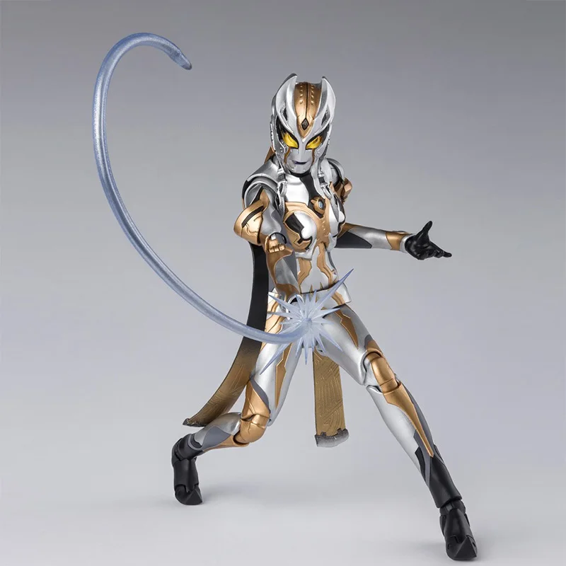Original Bandai S.H.Figuarts NEW GENERATION TIGA CARMEARA Ultraman SHF Anime Actionfigur Modell Spielzeug Sammlung Ornamente Geschenk