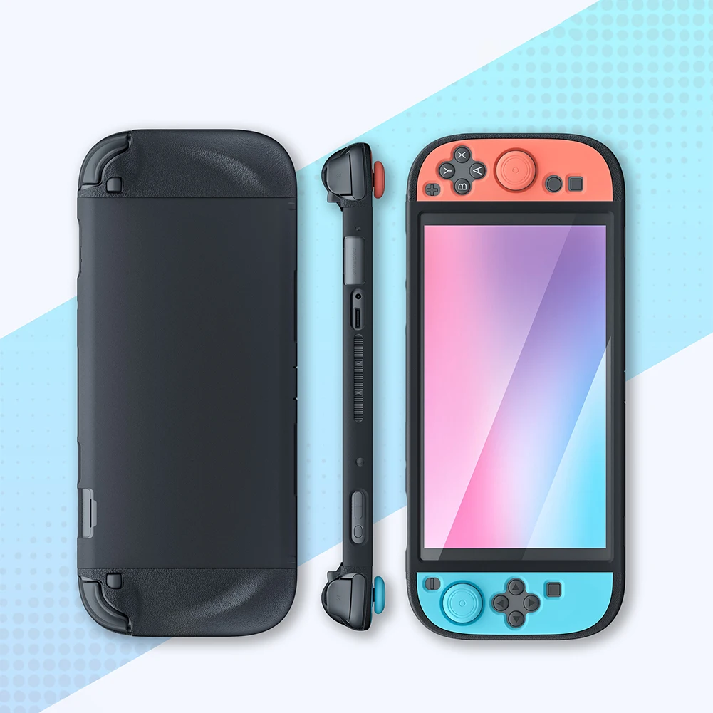 Voor NS2 R/L Gamepad Antislip Shell met Thumbstick Caps Gamepad Beschermhoes Afneembaar voor NS2 Gaming Console accessoires