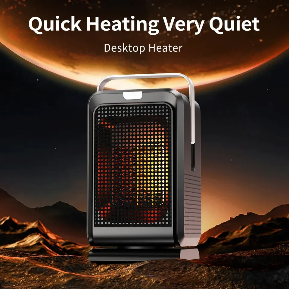 1000W Electric Heater Fan Household Portable Desktop Mini Quick Heating PTC Ceramic Space Heater With Remote Control 110V/220V