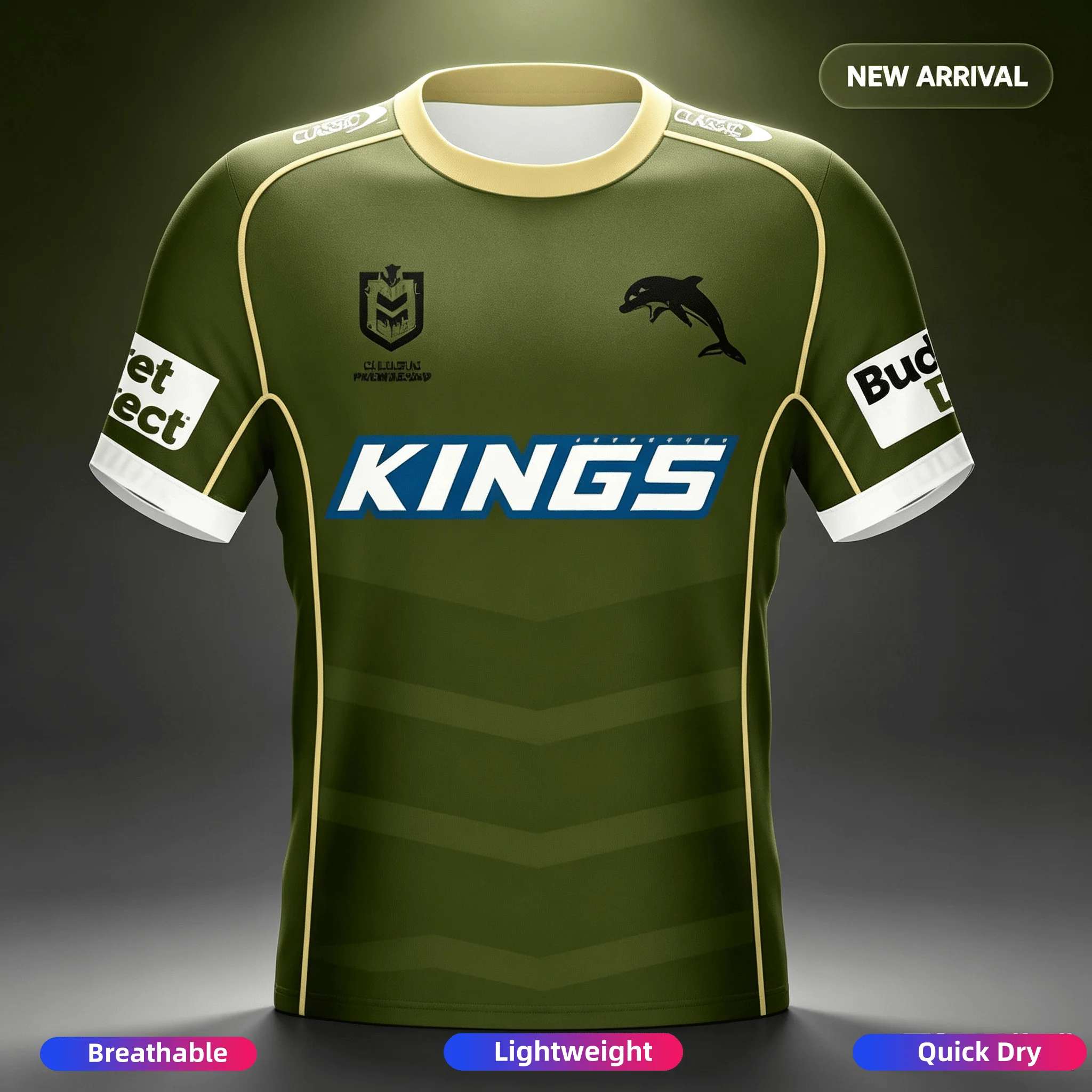 Freizeit und Mode 2026 Outdoor-Sport Heimtrikot Sommer Herren Trainingsuniform Atmungsaktive Weiche Sport-Rugby-Uniform für Erwachsene – Detail 9