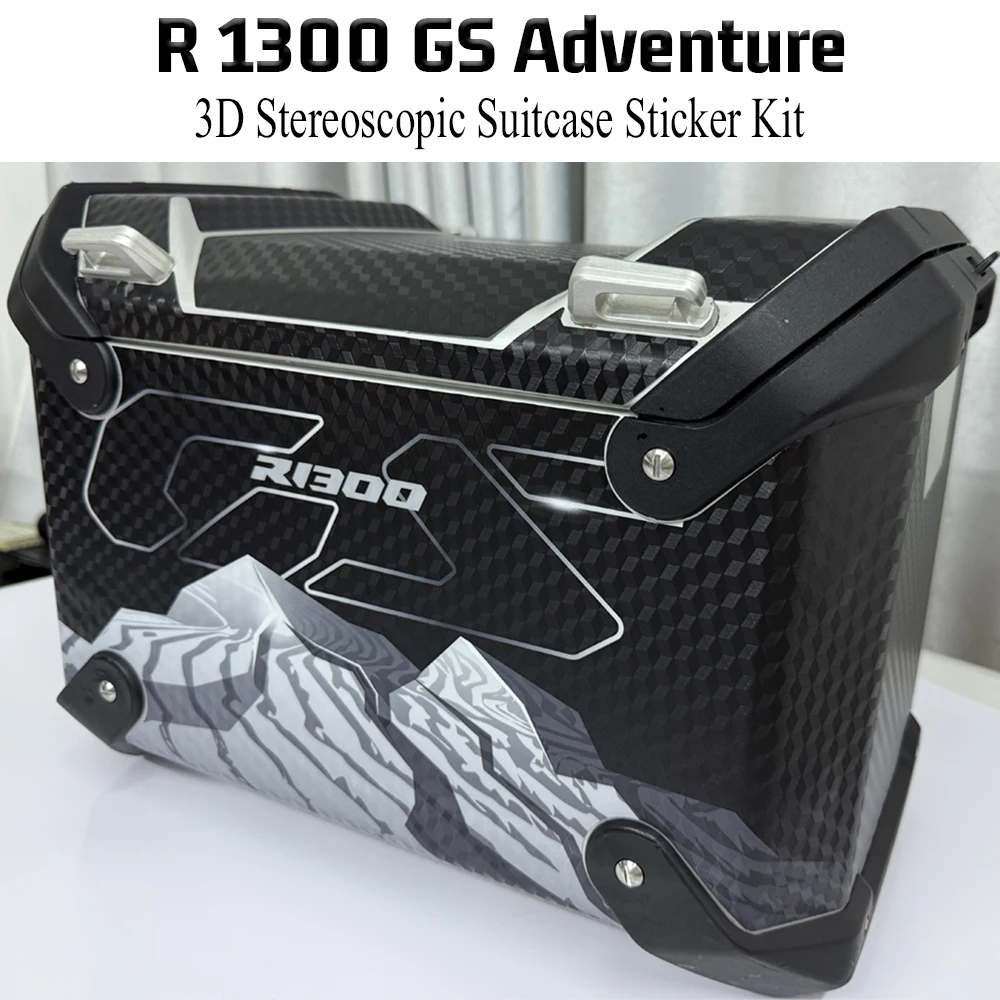 

Для R 1300 GS Adventure R1300GS ADV 2025 наклейка на чемодан, наклейка, защитный комплект, аксессуары для мотоциклов, 3D стереоскопический