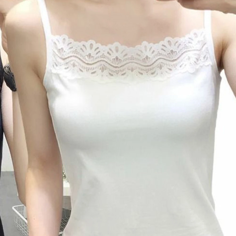 Daily Use Home Wear Black All-Match Camisole Casual All-match Camisole Casual Top Daily Wear High Stretch Fabric