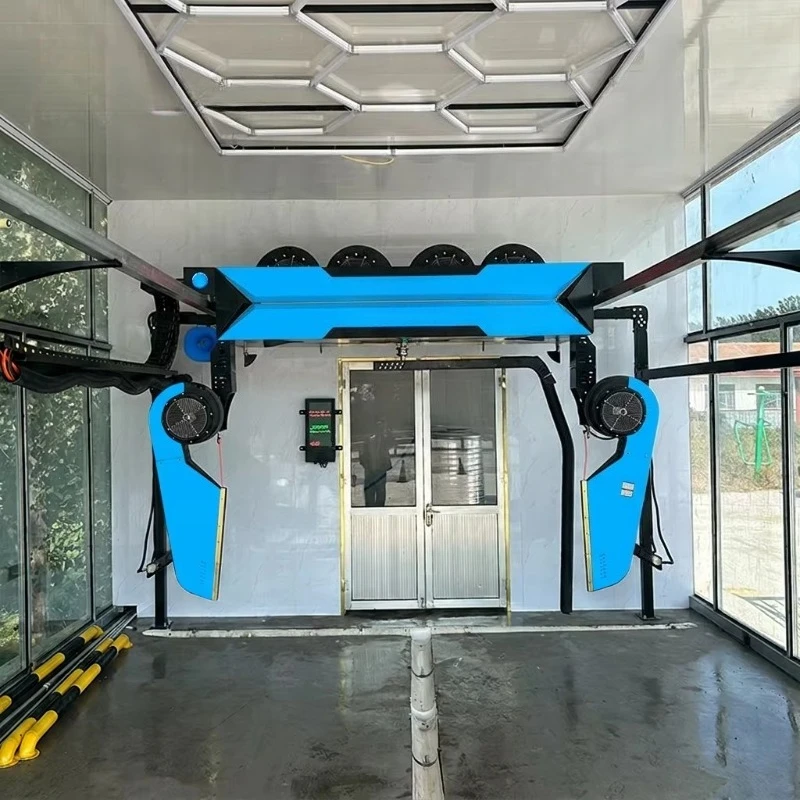 360 Automatic Car Wash Equipment featuring Smart 360 Degree Rotating Arm Perfect for Heavy Duty Vehicle Cleaning Businesses