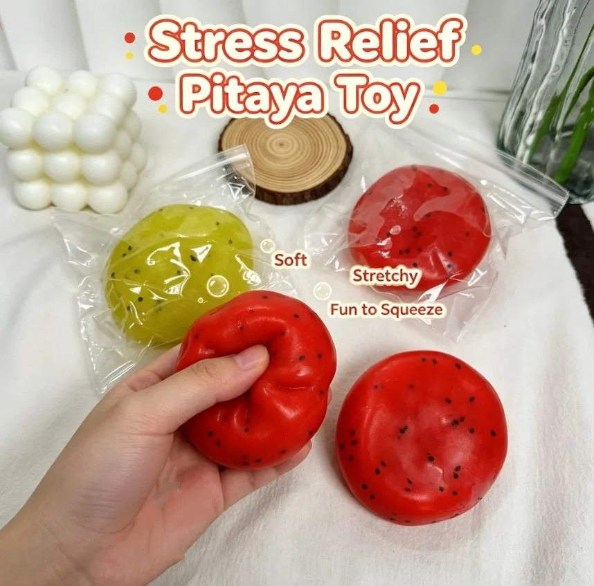 Handmade Watermelon Slushy Squishy Toy Soft Slow Rebound Stress Relief Squeeze Toy Realistic Fruit Simulation Model Adult Gift