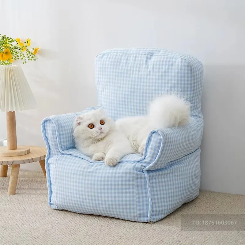 

Internet Celebrity Pet Sofa Four Season Universal cat Bed Removable and Washable Fabric