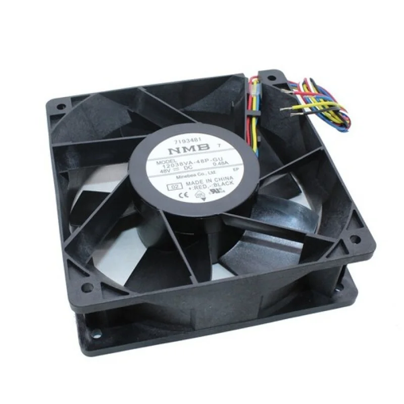 

C for NMB 12038VA-48P-GU IP68 waterproof fan 48V 12038 12cm 4-wire PWM cooling fan