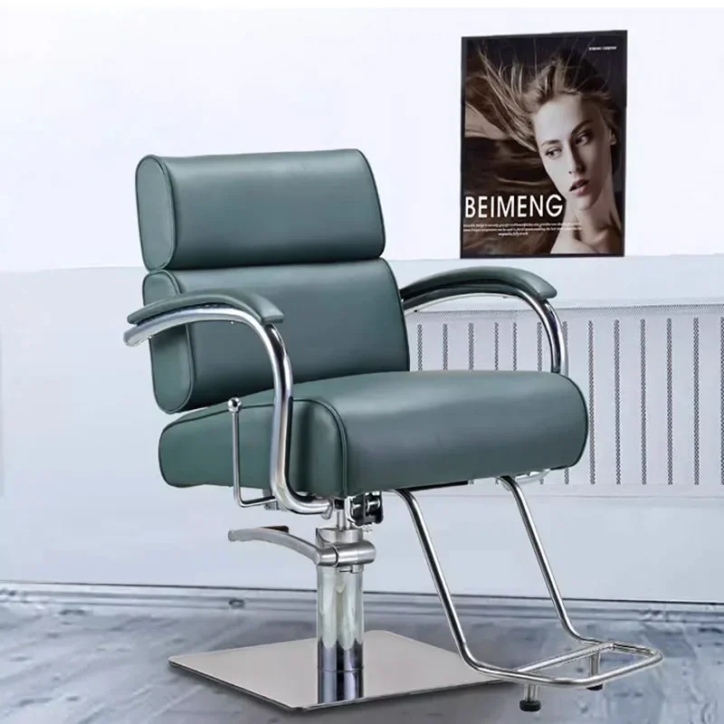 Trendy Beauty Barber Chair Personalized Nordic Salon Swivel Barber Chair Barbershop Salon Cadeira De Barbeiro Furniture