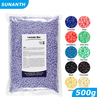 500g/200g/50g Hard Wax Beans for Hair Removal Body European Brazilian Pearl for Wax Warmer Waxing Beans for Wax Heater Machine