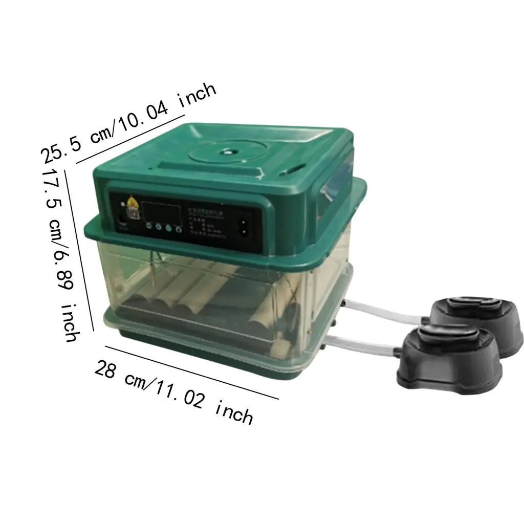 Picture 7: Automatic Egg Incubator Adjustable Egg Tray Temperature Control Automatic Poultry Hatcher Machine Egg Turner for Duck EU Plug