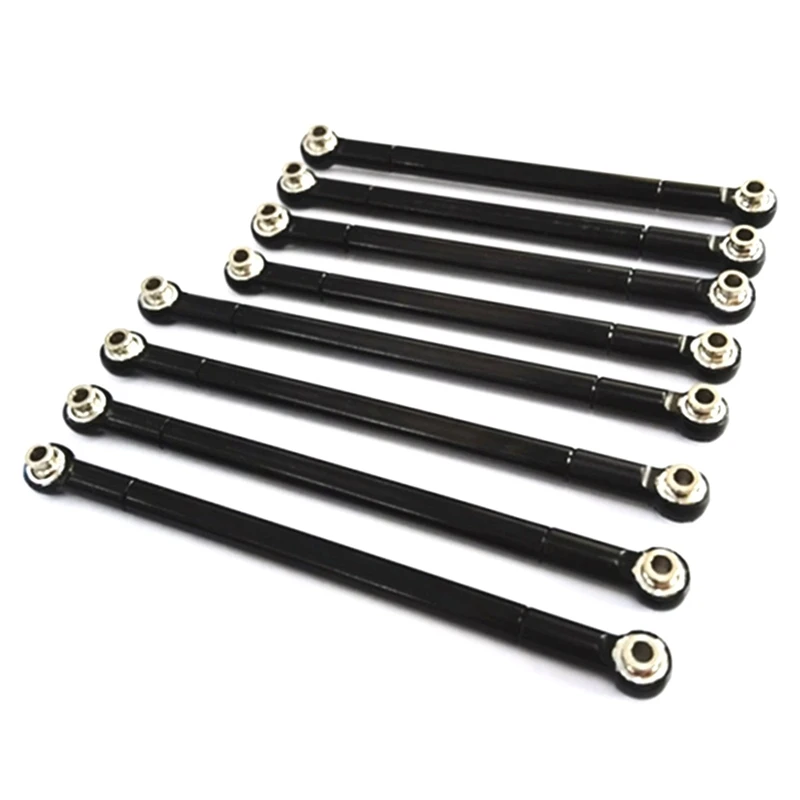 Dla MN86S MN86 MN86KS MN86K MN G500 Upgrade Parts 8PCS Metal Pull Rod Link Rod Linkage 1/12 RC Car Accessories