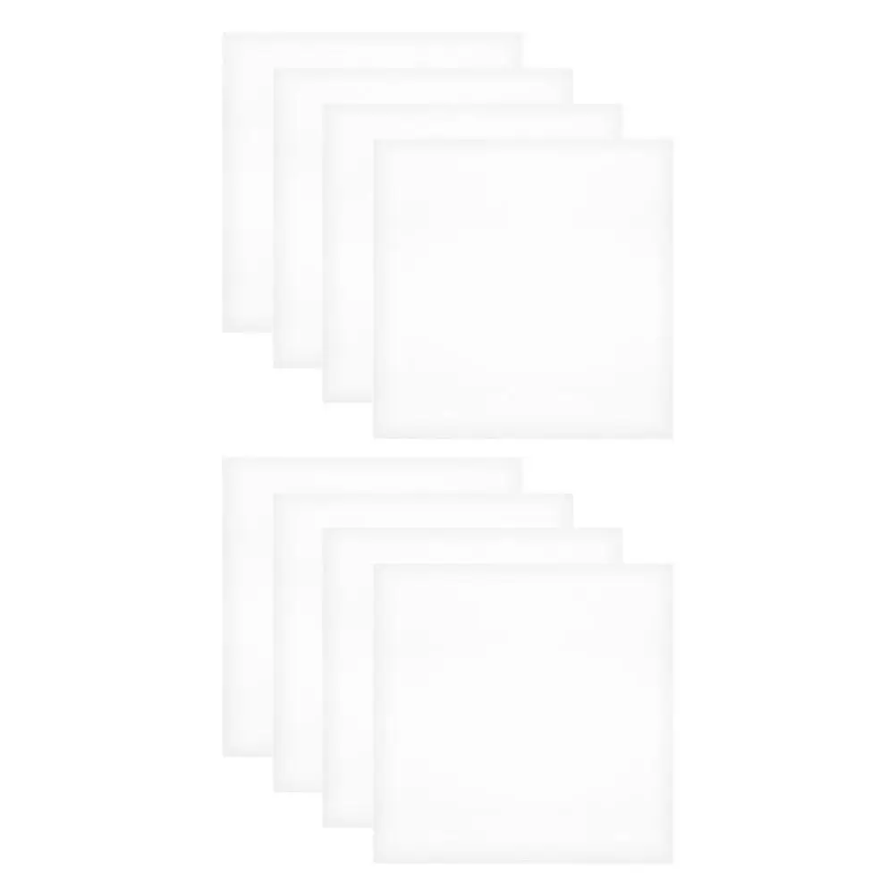

8Pcs Water Soluble Embroidery Transfer Paper Stick and Stitch Wash Away Stabilizer Printable Fabric Transfer Sheets for Sewing