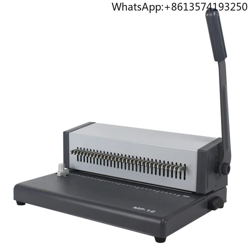 A4 30-Hole 26-Hole Loose-Leaf Paper Puncher Multi-Hole Punch for Wire Binding Machine File Binder Punch