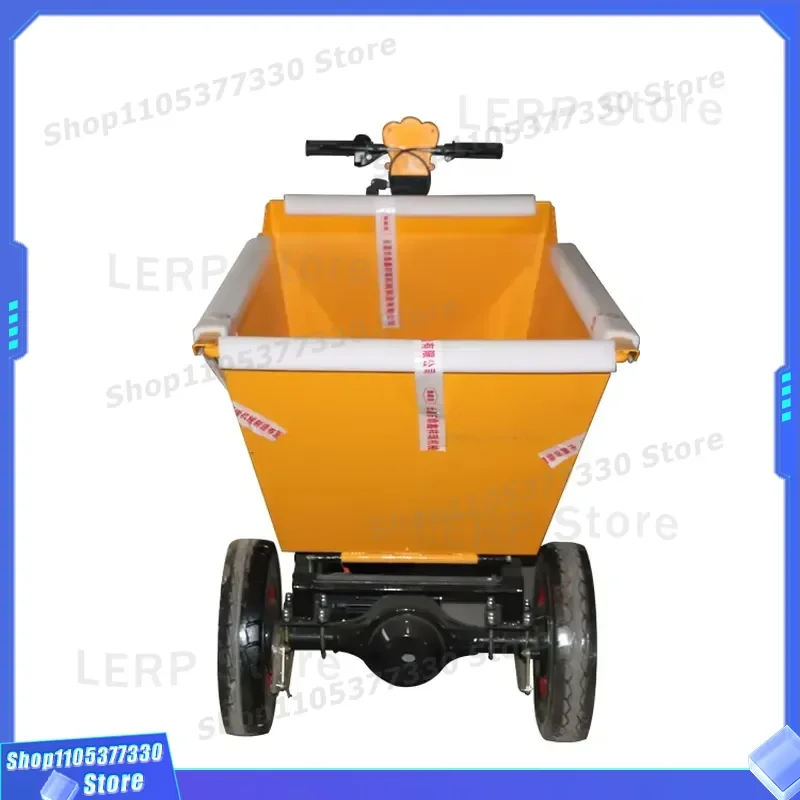 1000W Mini Electric Dump Truck Hydraulic Wheel Loader Energy Saving Construction Concrete Vehicle Small Scale Engineering