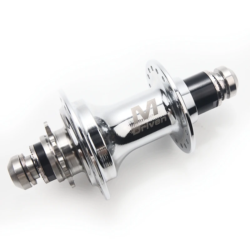 M Driven BMX-Nabe aus Titanlegierung, linker Antriebsnabe, BMX-Hinterradnabe, BMX-Nabe 36h, BMX-Nabe 9T, BMX-Teile, BMX-Links-Antriebsnabe, BMX-Teile – Detail 3